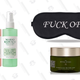 Facial Mist, $14
Calming Hand & Body Lotion, $23
An Eyemask with an Attitude, $10
